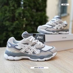 Кросівки жіночі ASICS GEL-NYC білі з сірим