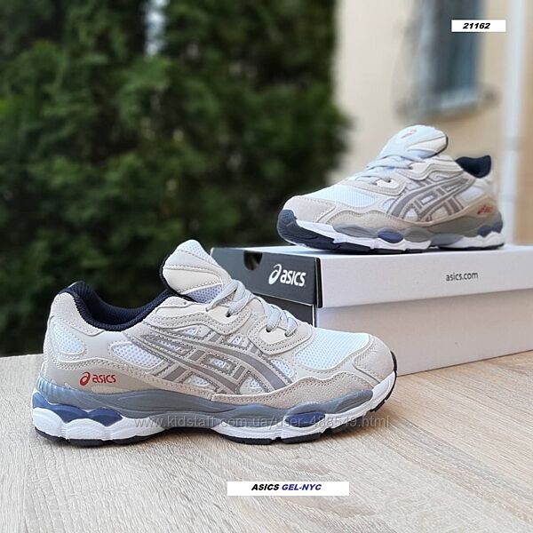Кросівки жіночі ASICS GEL-NYC білі з бежевим