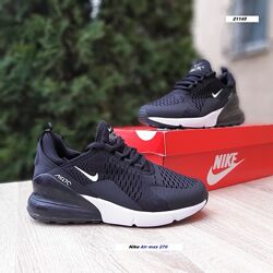 Кросівки жіночі Nike Air max 270 чорні з білим