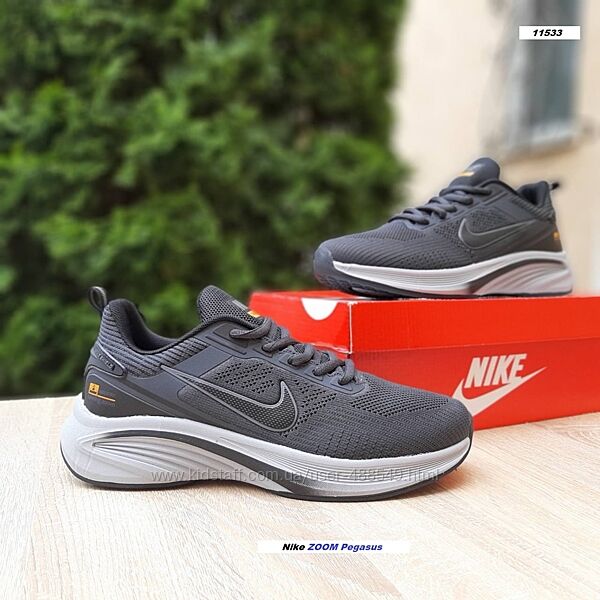 Кросівки чоловічі Nike ZOOM Pegasus Running Shield темно сірі