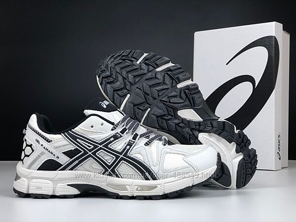 Кросівки чоловічі ASICS Gel-Kahana 8 білі з чорним