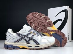 Кросівки чоловічі ASICS Gel-Kahana 8 бежеві з синім