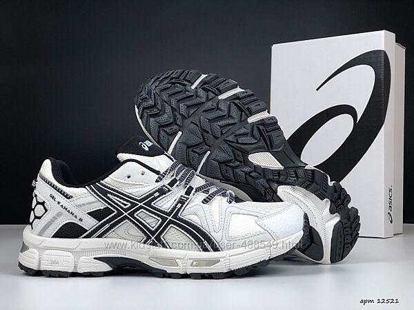 Кросівки жіночі ASICS Gel-Kahana 8 білі з чорним