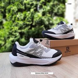 Кросівки чоловічі Salomon Elixir Activ білі з чорним