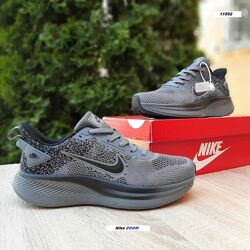Кросівки чоловічі Nike ZOOM темно сірі сітка