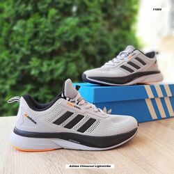 Кросівки чоловічі Adidas Climacool світло сірі з чорним