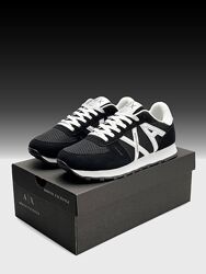 Кросівки чоловічі Armani Exchange чорні з білим