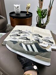 Кросівки чоловічі Adidas Treziod 2.0 сірі з білим, замш/текстиль