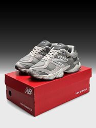 Кросівки жіночі New Balance 9060 Grey замша/текстиль