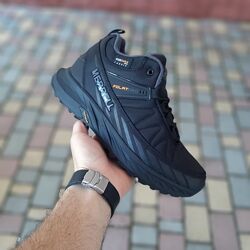 Зимові чоловічі черевики Merrell Float Pro чорні з оранжевим