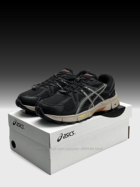 Кросівки чоловічі ASICS Gel-Kahana 8 Gore-Tex Black Beige термо