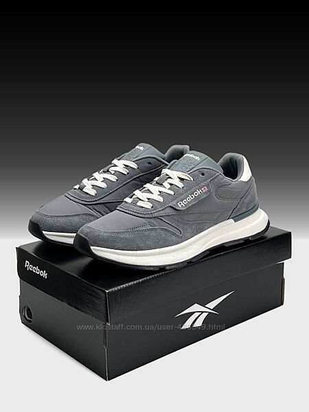 Кросівки чоловічі Reebok Classic Grey White