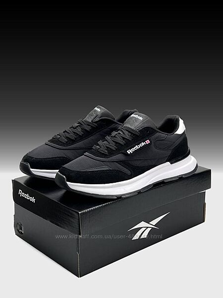 Кросівки чоловічі Reebok Classic Black White