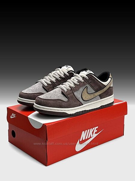 Кросівки чоловічі Nike SB Dunk 991 Brown Grey