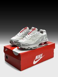 Кросівки жіночі Nike x Supreme Shox Ride 2 SP grey white red