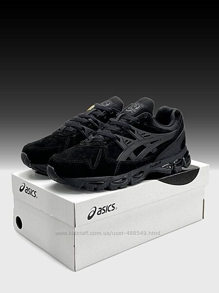 Кросівки чоловічі ASICS Gel-Kayano Trainer чорні , замша