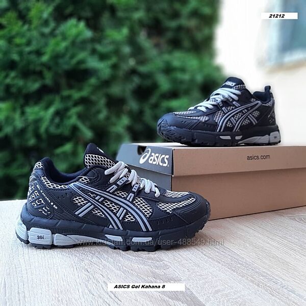 Кросівки Asics Gel Kahana 8 чорні з білим