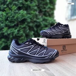 Кросівки чоловічі Salomon XT-6 темно сірі