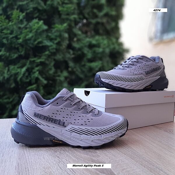 Зимові чоловічі кросівки Merrell Agility Peak 5 сірі