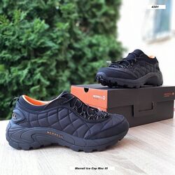 Чоловічі кросівки термо Merrell Ice Cap Moc IIІ Stretch Low чорні з помара
