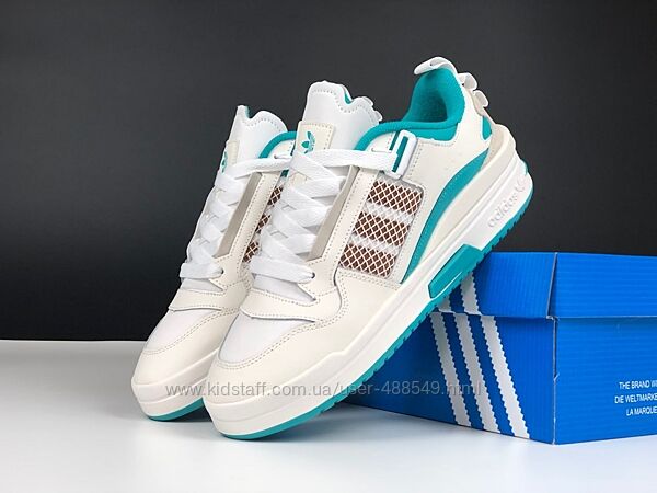 Кросівки жіночі Adidas Forum IE7114 білі з бірюзою