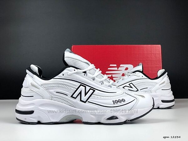 Кросівки чоловічі New Balance 1000 білі