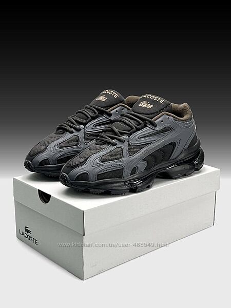 Кросівки чоловічі Lacoste L003 2K24 PRM Grey Black