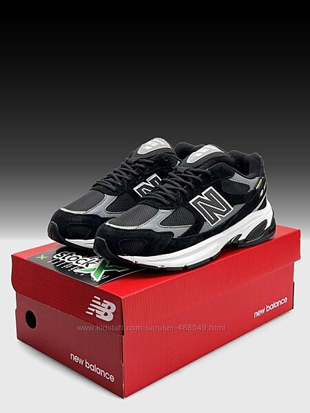 Кросівки чоловічі термо New Balance 2010 GTX Black white