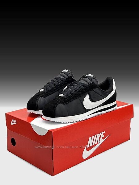 Кросівки жіночі Nike Cortez Black white 