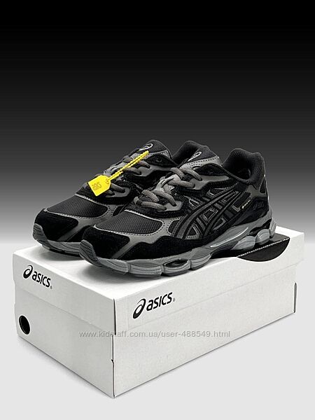 Зимові чоловічі кросівки термо ASICS Gel-NYC GTX Black