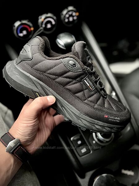 Зимові чоловічі кросівки термо Merrell Continuum 3M Thinsulate