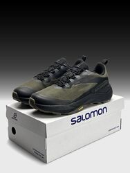 Зимові чоловічі кросівки термо Salomon Genesis GTX Khaki
