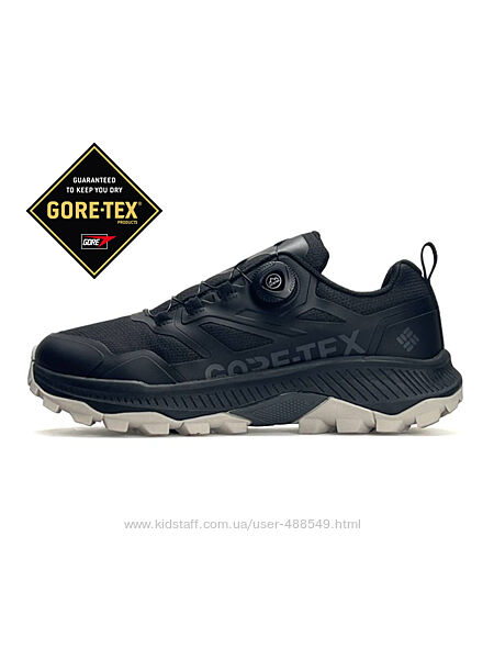 Зимові чоловічі кросівки термо Columb1a GTX BOA Black    