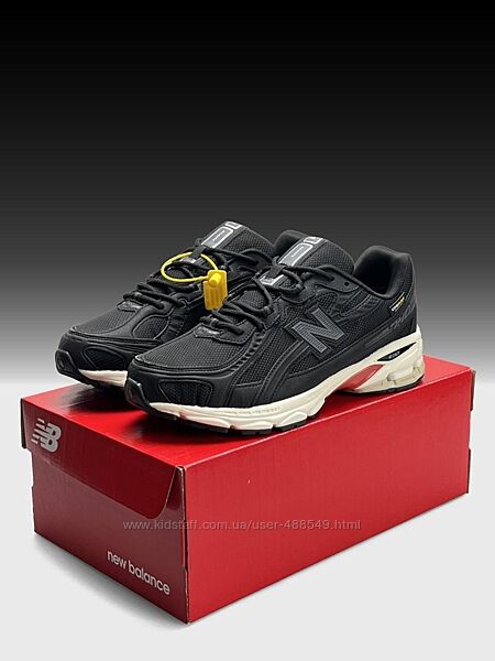 Зимові чоловічі кросівки термо New Balance 740 Cordura Black Beige      