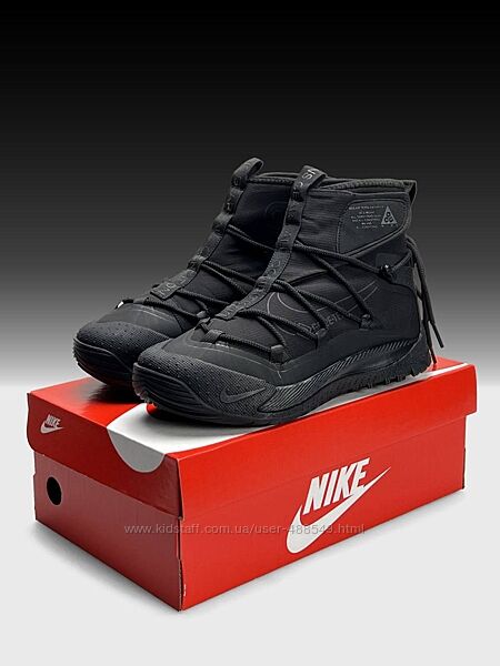 Зимові черевики з хутром Nike ACG Air Terra Antarktik Fur чорний