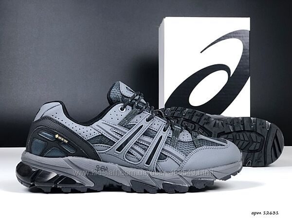 Зимові чоловічі кросівки термо Asics Gel-Sonoma сірі