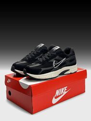 Зимові чоловічі кросівки термо Nike Initiator gore-tex чорні з білим