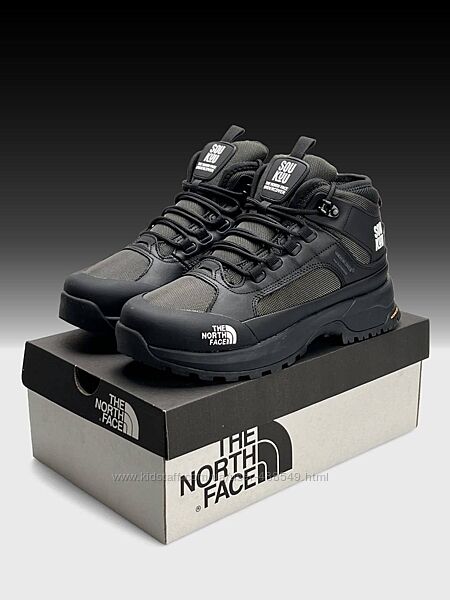 Зимові чоловічі ботінки з хутром The North Face x SOUKUU Glenclyffe Fur Bla