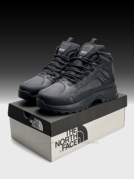 Зимові чоловічі ботінки з хутром The North Face x SOUKUU Glenclyffe Fur сір