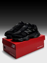 Кросівки чоловічі термо New Balance 9060 Cordura Gore-Tex чорні 