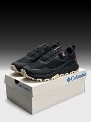 Чоловічі кросівки термо Columb1a X-Mission BOA Gore-Tex чорні з бежевим