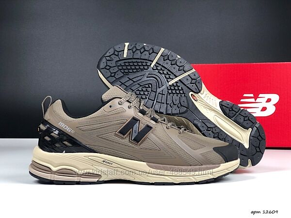 Зимові чоловічі кросівки термо New Balance 1906R коричневі