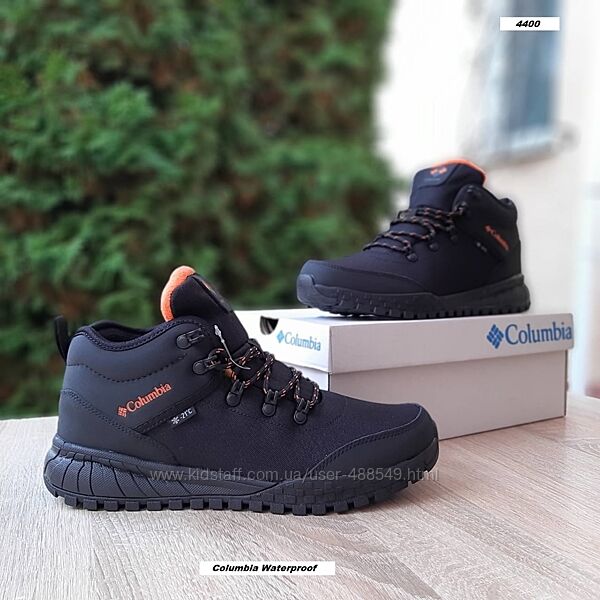 Зимові чоловічі Columbia Waterproof Firebanks Mid чорні 