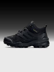 Зимові чоловічі черевики з хутром Adidas Terrex Fur Black