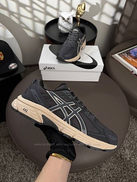 Кросівки чоловічі ASICS Gel-Venture 6 Dark grey beige