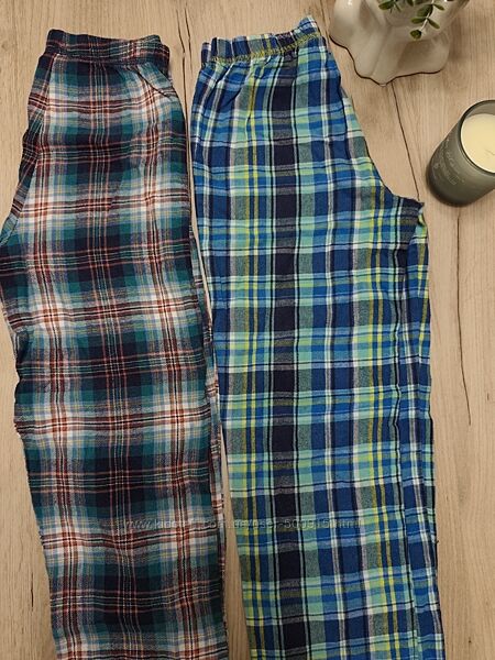 Штаны пижамные фланель. 7-8, 8-9