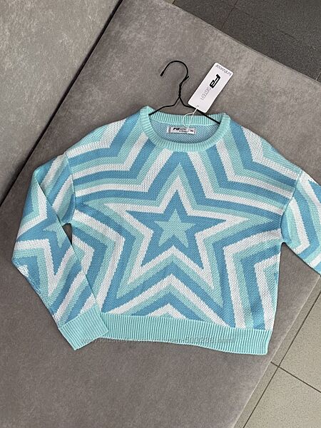 Яркий тёплый свитер. FBsister.