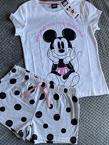Піжама футболка та шорти  Mickey Mouse Disney 