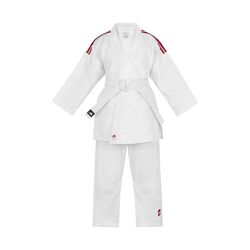 Кімоно Adidas Club для Дзюдо. Червоні погони.