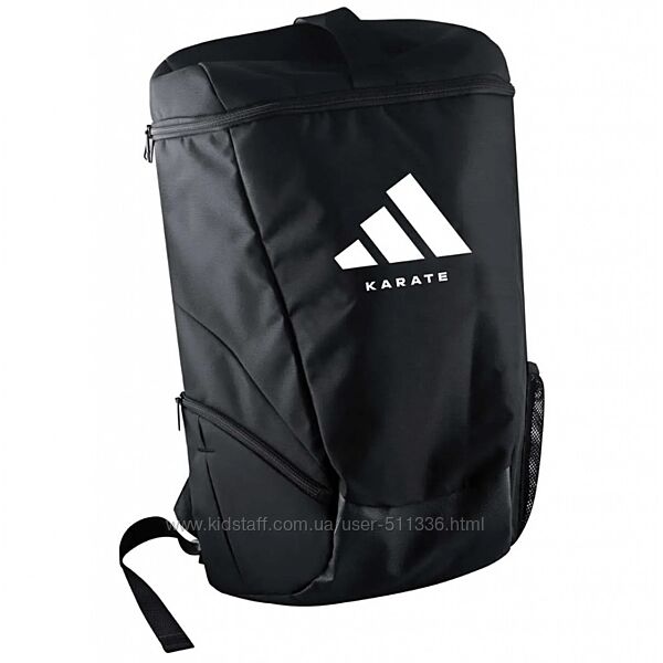 Рюкзак Adidas з білим логотипом Karate.